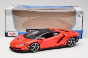 Lamborghini Centenario Röd Maisto 1:18 31386 Metall — bild 8 av 8