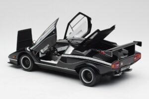Lamborghini Countach LP500S Svart Kyosho 1:18 08326K Metall — bild 5 av 8