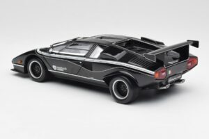 Lamborghini Countach LP500S Svart Kyosho 1:18 08326K Metall — bild 7 av 8
