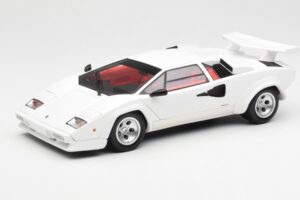 Lamborghini Countach LP500S Vit Kyosho 1:18 08320E Metall
