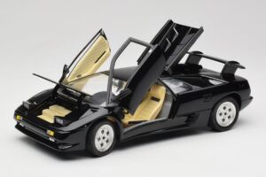 Lamborghini Diablo Svart Mira 1:18 6107 Metall — bild 2 av 8