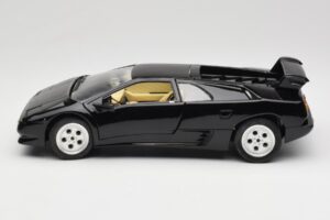 Lamborghini Diablo Svart Mira 1:18 6107 Metall — bild 4 av 8