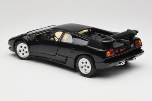 Lamborghini Diablo Svart Mira 1:18 6107 Metall — bild 7 av 8