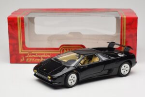 Lamborghini Diablo Svart Mira 1:18 6107 Metall — bild 8 av 8