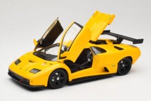 Lamborghini Diablo GTR Gul Hot Wheels 1:18 53885 Metall — bild 2 av 8