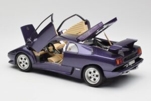 Lamborghini Diablo Lila Maisto 1:18 3028 Metall — bild 5 av 8