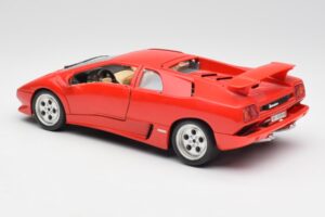 Lamborghini Diablo Röd Bburago 1:18 3028-M1 Metall — bild 7 av 8