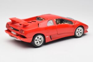Lamborghini Diablo Röd Bburago 1:18 3028-M1 Metall — bild 3 av 8