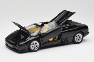 Lamborghini Diablo Roadster Svart AUTOart 1:18 70093-R1 Metall — bild 2 av 10