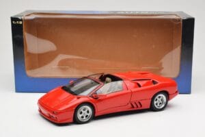 Lamborghini Diablo Roadster Röd AUTOart 1:18 70091 Metall — bild 8 av 8