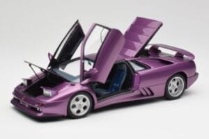 Lamborghini Diablo SE30 Anniversary Edition Metallic Lila AUTOart 1:18 79158 Metall — bild 2 av 8