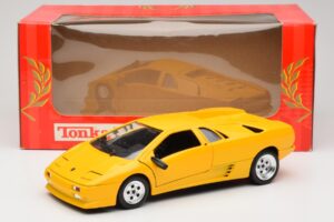 Lamborghini Diablo Gul Tonka 1:18 9035 Metall — bild 8 av 8