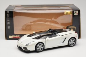 Lamborghini Gallardo Concept Vit Mondo Motors 1:18 146432 Metall — bild 8 av 8
