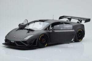 Lamborghini Gallardo GT3 FL2 Mörkgrå AUTOart 1:18 81360 Metall — bild 2 av 8