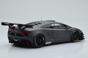 Lamborghini Gallardo GT3 FL2 Mörkgrå AUTOart 1:18 81360 Metall — bild 3 av 8