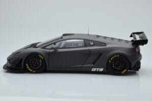Lamborghini Gallardo GT3 FL2 Mörkgrå AUTOart 1:18 81360 Metall — bild 4 av 8