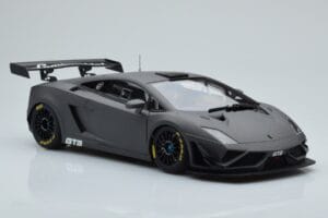 Lamborghini Gallardo GT3 FL2 Mörkgrå AUTOart 1:18 81360 Metall — bild 6 av 8