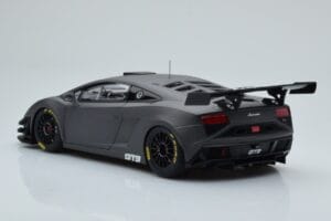 Lamborghini Gallardo GT3 FL2 Mörkgrå AUTOart 1:18 81360 Metall — bild 7 av 8