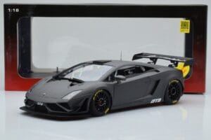 Lamborghini Gallardo GT3 FL2 Mörkgrå AUTOart 1:18 81360 Metall — bild 8 av 8