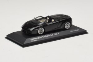 Lamborghini Gallardo LP560-4 Spyder Svart Minichamps 1:43 400103830 Metall — bild 2 av 5