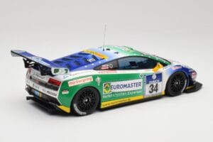 Lamborghini Gallardo LP600+ GT3 Reiter Engineering #34 H-J. Stuck / D. Rostek ADAC 24 Hours Nurburgring 2011 Minichamps 1:18  — bild 2 av 6