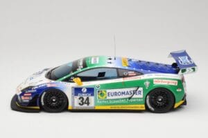 Lamborghini Gallardo LP600+ GT3 Reiter Engineering #34 H-J. Stuck / D. Rostek ADAC 24 Hours Nurburgring 2011 Minichamps 1:18  — bild 3 av 6
