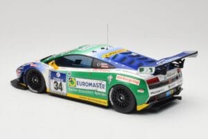 Lamborghini Gallardo LP600+ GT3 Reiter Engineering #34 H-J. Stuck / D. Rostek ADAC 24 Hours Nurburgring 2011 Minichamps 1:18  — bild 5 av 6