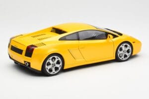 Lamborghini Gallardo Metallic Gul AUTOart 1:18 74571 Metall — bild 3 av 8