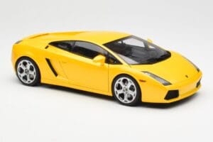 Lamborghini Gallardo Metallic Gul AUTOart 1:18 74571 Metall — bild 6 av 8