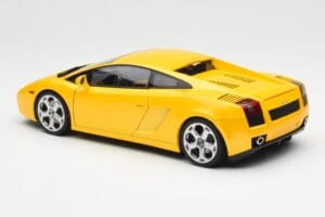 Lamborghini Gallardo Metallic Gul AUTOart 1:18 74571 Metall — bild 7 av 8