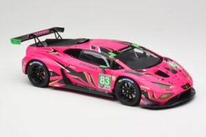 Lamborghini Huracan GT3 EVO2 #83 R. Frey / M. Gatting / S. Bovy Iron Dames 24 Hours of Daytona 2023 TopSpeed 1:18 TS0532 Meta — bild 4 av 6
