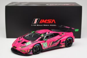 Lamborghini Huracan GT3 EVO2 #83 R. Frey / M. Gatting / S. Bovy Iron Dames 24 Hours of Daytona 2023 TopSpeed 1:18 TS0532 Meta — bild 6 av 6
