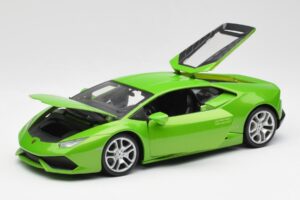 Lamborghini Huracan LP610-4 Grön Bburago 1:18 18-11038 Metall — bild 2 av 8