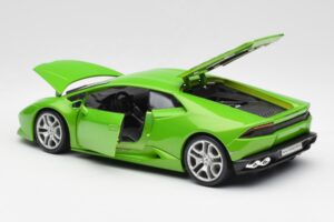 Lamborghini Huracan LP610-4 Grön Bburago 1:18 18-11038 Metall — bild 5 av 8