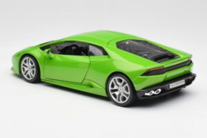 Lamborghini Huracan LP610-4 Grön Bburago 1:18 18-11038 Metall — bild 7 av 8
