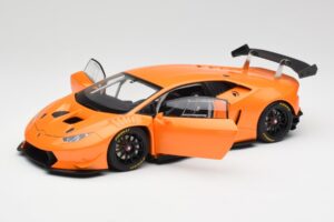 Lamborghini Huracan LP620-2 Super Trofeo Arancio Borealis Pearl Effect Orange AUTOart 1:18 81558 Metall — bild 2 av 8