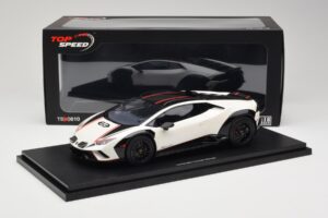 Lamborghini Huracan Sterrato No. 63 Vit TopSpeed 1:18 TS0610 Resin — bild 6 av 6