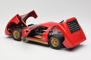 Lamborghini Miura Röd Anson 1:18 30302 Metall — bild 5 av 8