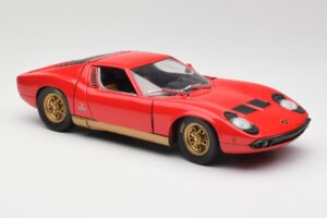 Lamborghini Miura Röd Anson 1:18 30302 Metall — bild 6 av 8