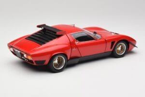 Lamborghini Miura SVR Röd & Svart Kyosho 1:18 08319R Metall — bild 3 av 8
