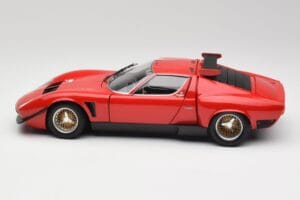 Lamborghini Miura SVR Röd & Svart Kyosho 1:18 08319R Metall — bild 4 av 8