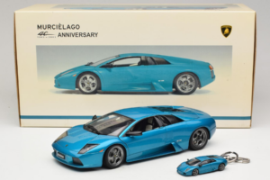 Lamborghini Murcielago 40th Anniversary Verde Artemis AUTOart 1:18 74515 Metall — bild 9 av 9