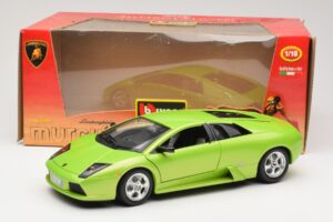 Lamborghini Murcielago Grön Bburago 1:18 3316-M1 Metall — bild 8 av 8