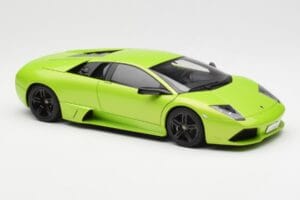 Lamborghini Murcielago LP640 Ithaca Grön Metallic AUTOart 1:18 74624 Metall — bild 6 av 8