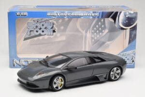 Lamborghini Murcielago LP640 Grå Norev 1:18 187949 Metall — bild 8 av 8