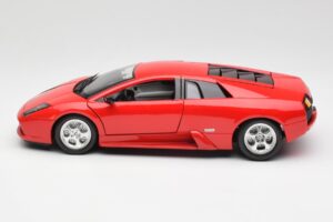 Lamborghini Murcielago Röd Bburago 1:18 3316 Metall — bild 4 av 8