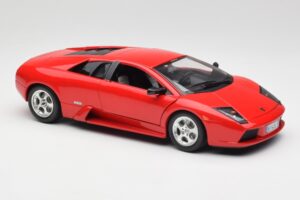 Lamborghini Murcielago Röd Bburago 1:18 3316 Metall — bild 6 av 8