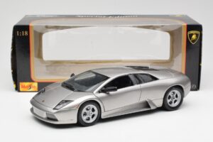 Lamborghini Murcielago Silver Maisto 1:18 7450257 Metall — bild 8 av 8