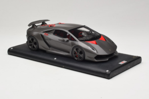 Lamborghini Sesto Elemento Matte Black MR Collection 1:18 LAMB054 Resin — bild 4 av 6