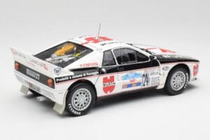 Lancia 037 #1 G. Cunico / E. Bartolich Targa Florio Winner 1983 Kyosho 1:18 08302H Metall — bild 3 av 8